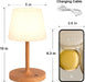 Cordless Shower Lamp Waterproof, Cordless Lamp with 4000Mah Battery, Rechargeable Table Lamp, Touch Dimmable Desk Light for Outdoor, Kitchen, Bathroom, Camping, Patio, IP54
