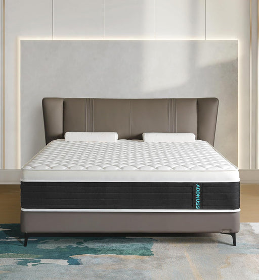 Queen Mattresses,Memory Foam 10 Inch Hybrid Black Queen Mattress in a Box,Individual Pocket Spring Breathable Comfort for Sleep Supportive and Pressure Relief,Certipur-Us.