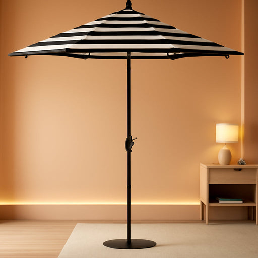 Safavieh Outdoor Collection Iris Fashion Line Auto Tilt 9-Inch Umbrella