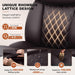 PU Leather Office Chair, Computer Desk Chair with Dual Back Support