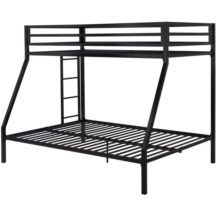 Low Bunk Bed with Slide, Twin-Over-Twin, Clay