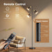LED Tree Floor Lamp, 2500LM Super Bright Standing Lamp with Remote & Touch Control, 4 Color Temperatures, 3 Rotatable Lights, Modern Dimmable Floor Lamps for Living Room Bedroom Office