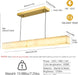 Gold Alabaster Linear Chandelier,40In,3000K