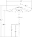 6' round Aluminum Market Umbrella