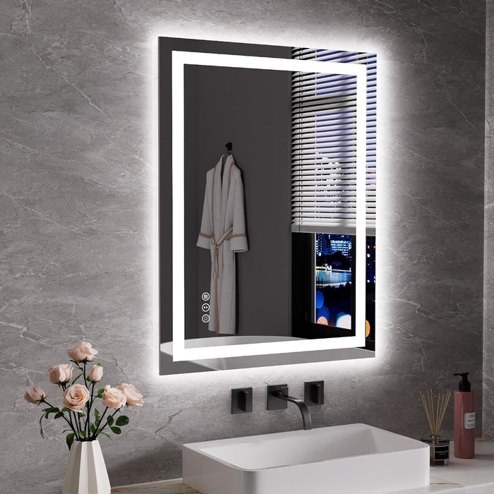 LED Bathroom Mirror, Bathroom Vanity Mirror, 28"X36"