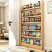 Behind Door Kids Bookshelf Solid Wood SpaceSavingDesign