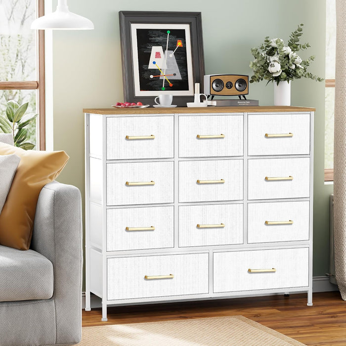 Dresser for Bedroom with 11 Storage Drawers, Tall Chests of Drawers