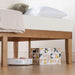 Naturalista Classic 16 Inch Solid Wood Platform Bed with Wooden Slats, Natural Pine, Queen