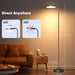 LED Floor Lamp Tall HighBrightnessLED Dimmable Remote
