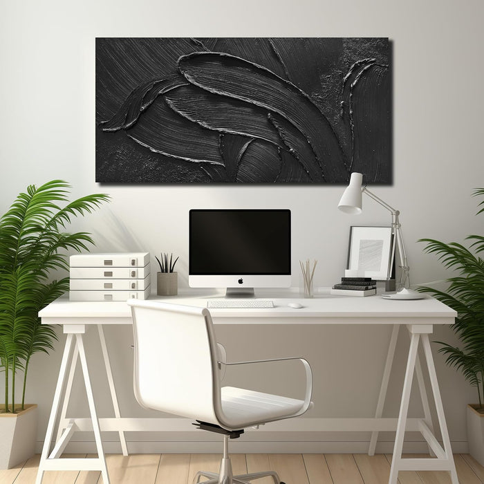 Hand Painted Oil Paintings on Canvas Abstract Painting Wall Art for Bedroom 3D Textured Wall Decor for Living Room 20 X 40 Inch