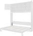 Queen Murphy Wall Bed With HydraulicLiftStorageCabinet