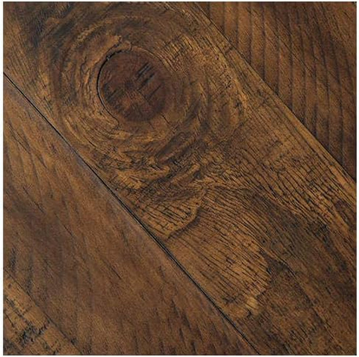 Valebeck 30" Farmhouse Pub Height Barstool, Brown