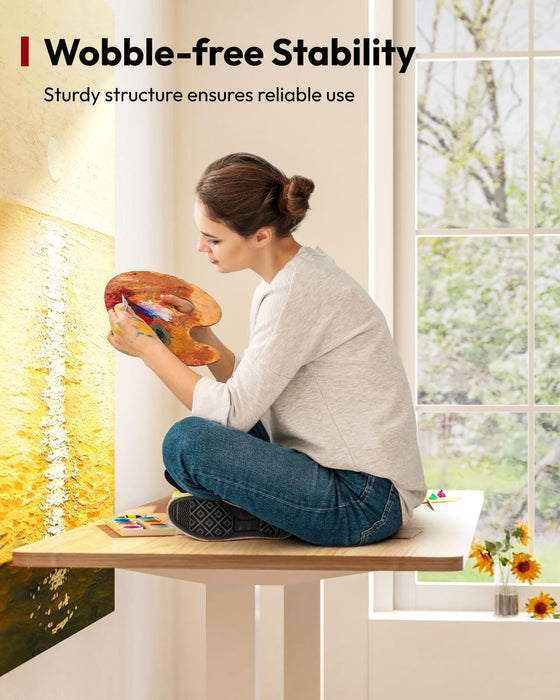 Electric Height Adjustable Standing Desk 79x32 White