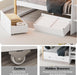 Wooden Twin over Twin Bunk Bed with Desk, Charging Station and LED Lights, Convertible Solid Wood Frame with Ladders and Drawers, Sturdy Wood Bunk Bed for Kids, Space-Saving (Twin over Twin)