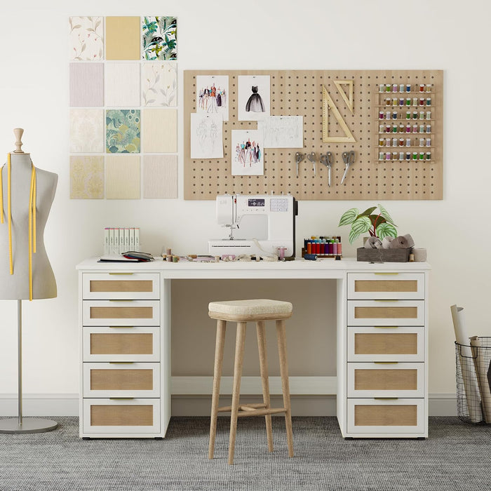 60-Inch Industrial-Grade Desk With Generous Storage