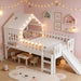 Premium SolidWood TwinXL Loft Bed With SlidingRails