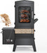 Vertical Pellet Smoker Grill with Digital Temperature Control, 4-Rack Electric BBQ Smoker with Meat Probe & Cover, 616 Sq.In Outdoor Pellet Grill for Smoking Brisket, Ribs, Chicken & Sausage
