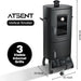 Propane Smoker, Vertical Smoker with Three Removable Shelves,Outdoor Grills & Smokers with Thermometer for BBQ, Backyard,Black…