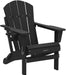 Folding Adirondack Chairs Patio Chairs Outdoor Adirondack Chair Weather Resistant Chair for Patio, Outside, Deck, Backyard, Fire Pit Chair, Campfire Chairs (Black)