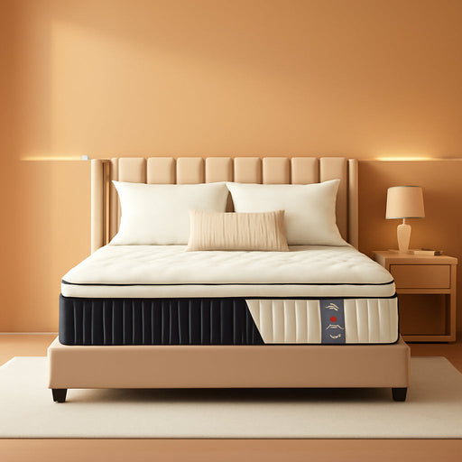 Full Size Mattress, 10 Inch Ultra Comfort Hybrid Mattresses Full Size, Foam with Independent Pocket Springs Mattress in a Box Pressure Relief & Supportive, Medium Firm
