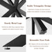 Extendable Dining Room Table for 4 6 8,55"-70" Kitchen Table Leaf,Black | Expandable Rectangle Dining Table,Wood Dining Table W/ Hidden Leaf & Storage, Space Saving, Kitchen Dining Living Room,Modern