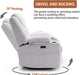 Power Rocking Recliner Massage Chair with USB