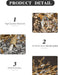 Modern Tree Branch Crystal Chandelier Luxury Gold Crystal Pendant Lighting 40" Contemporary 14-Light Chandeliers for Dining Room Kitchen Bedroom Living Room