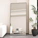 76"X34" Full Length Mirror, Black Floor Mirror