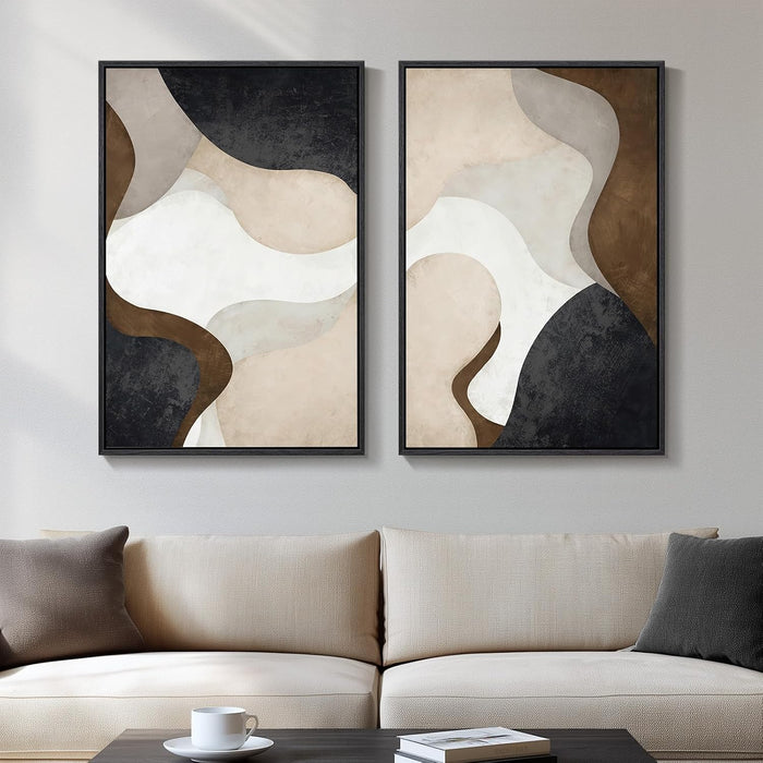 Framed Artwork 16x24 Modern Wall Decor Collections