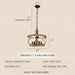 20 Inch Handcrafted Wood Farmhouse Drum Chandelier