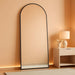 28"X71" Full Length Mirror Floor Mirrors Freestanding Hanging or Leaning Large Mirrors Full Body Mirror with Stand for Cloakroom, Bedroom, Living Room, Black