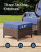 Luxury Outdoor Patio Furniture Set with 6-Inch Thick Cushions
