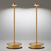 Bronze Cordless LED Table Lamp Rechargeable Dimmable
