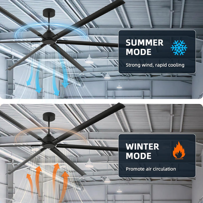 Oversized Commercial 120 Inch Industrial Ceiling Fan