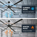 Oversized Commercial 120 Inch Industrial Ceiling Fan