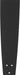 52" Eos 4 Light Ceiling Fan in Flat Black Finish with Reversible Flat Black/Greywood Blades