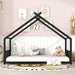 Montessori Oversized Floor Bed With Roof Playhouse