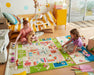 71X52Inch Oversized Educational Playtime Rug For Kids