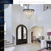 Large Black Crystal Chandelier 30 Inch RoundCrystal