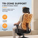Ergonomic Office Chair with Dual-Lumbar Support, 3D Armrests