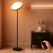 Floor Lamps for Living Room, 32W/3000LM Super Bright LED Floor Lamp with Remote Control, 69" Tall Standing Lamp with Stepless Dimmable, Modern Torchiere Corner Lamp for Bedroom, Office