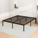 16 Inch Full Bed Frame, under Bed Storage, Black