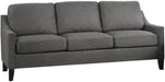 Gray Contemporary Sofa for Small Spaces