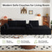 108 Inch Ultra Modular Sectional Sofa CloudMemoryFoam
