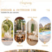 Outdoor Wicker Egg Chair PE Rattan Chair with Cushion, Oversized Patio Lounge Chair for Outdoor, Indoor, Balcony, Backyard, Garden, Beige