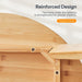 Executive Sustainable Bamboo Circular Kitchen Table