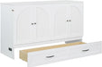 QueenSize Murphy Bed With IndustrialUSBPorts System