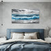 Canvas Wall Art for Living Room Wall Decor for Bedroom Office Wall Decoration Sea Wave Landscape Painting Black and White Pictures Artwork Room Aesthetic Home Decor 20X40 In