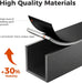 Queen HeavyDuty SpaceSaving Double Queen Bed Black