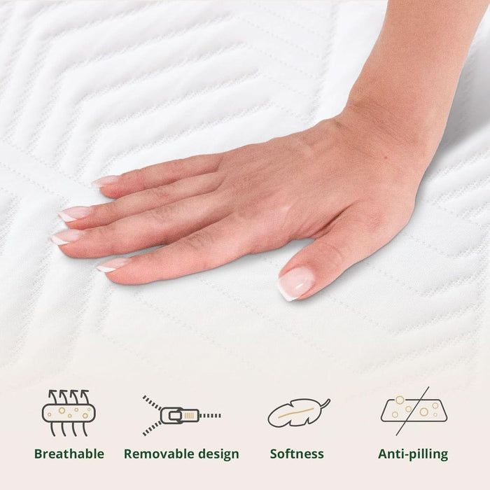 King Mattress, 12 Inch King Size Mattress in a Box, Firm Gel Memory Foam for Contouring Support & Pressure Relief, Assembled in the USA, Certipur-Us Certified, Fiberglass Free
